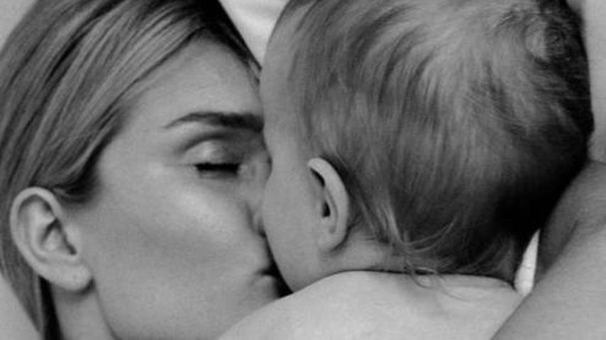 Rosie Huntington-Whiteley und ihr Sohn Jack
