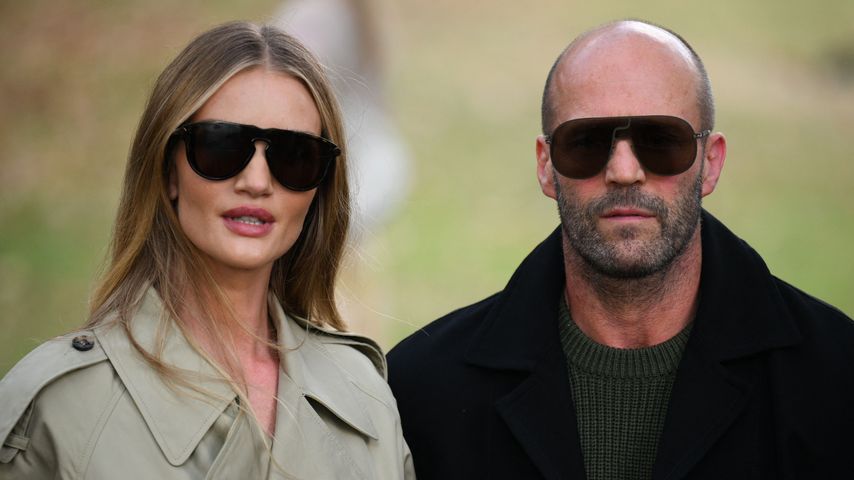 Rosie Huntington-Whiteley, Model, und Jason Statham, Schauspieler auf der London Fashion Week