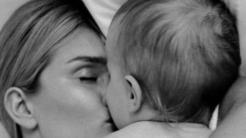 Rosie Huntington-Whiteley und ihr Sohn Jack