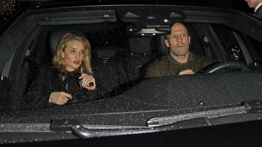 Rosie Huntington-Whiteley und Jason Statham im März 2020