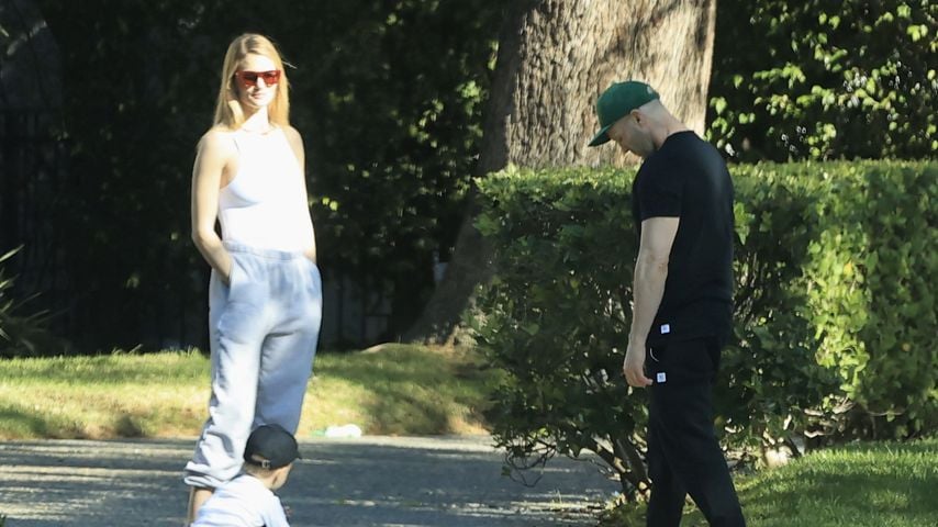 Rosie Huntington-Whiteley und Jason Statham mit ihrem Sohn Jack