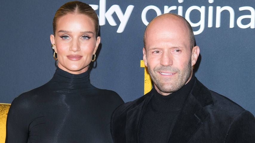 Rosie Huntington-Whiteley und Jason Statham, Januar 2024