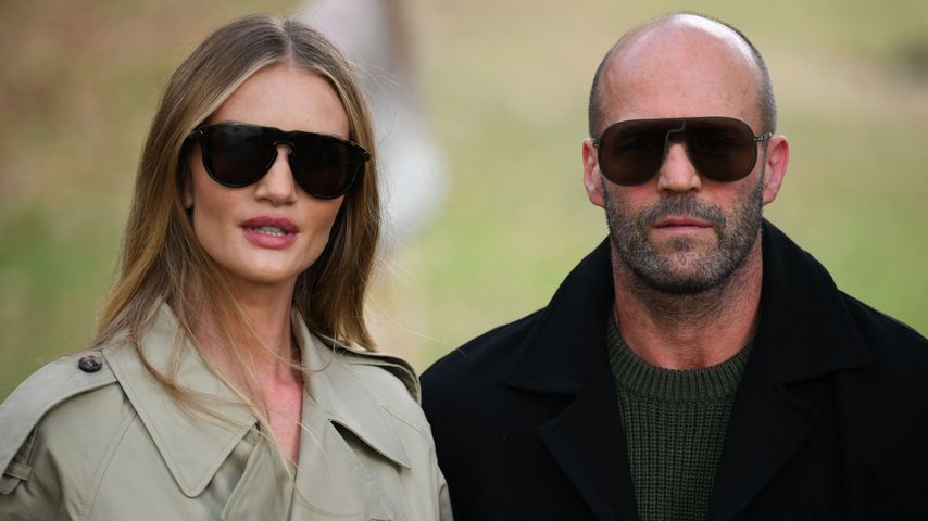 Rosie Huntington-Whiteley, Model, und Jason Statham, Schauspieler auf der London Fashion Week