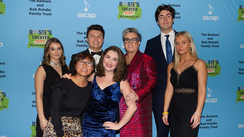 Rosie O'Donnell mit ihren Kindern und Freunden, November 2019