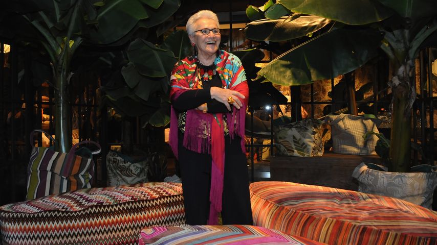 Rosita Missoni im April 2012 auf der Mailänder Design-Woche
