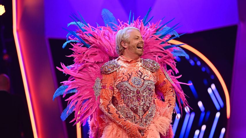 Ross Antony als "The Masked Singer"-Flamingo
