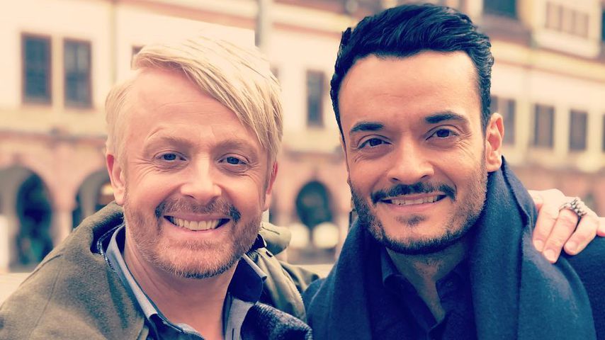 Ross Antony mit Giovanni Zarrella in Leipzig im Mai 2019