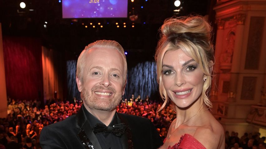 Ross Antony und Annika Gassner beim 16. SemperOpernball 2024