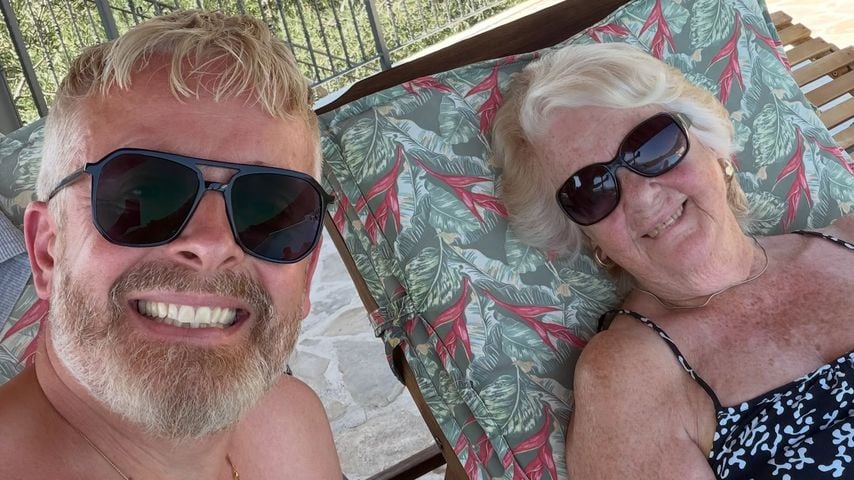Ross Antony und seine Mutter Vivien, August 2026