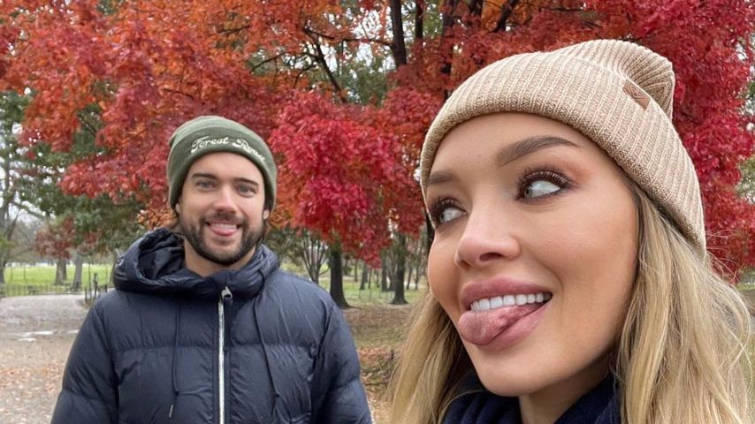 Roxy Horner mit ihrem Freund Jack Whitehall