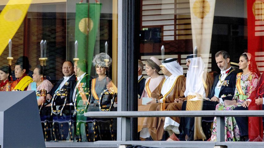 Royals bei der Thronbesteigungszeremonie in Tokio
