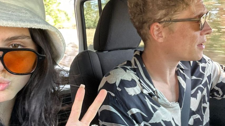 Matthias Schweighöfer und seine Ruby genießen ihren Urlaub