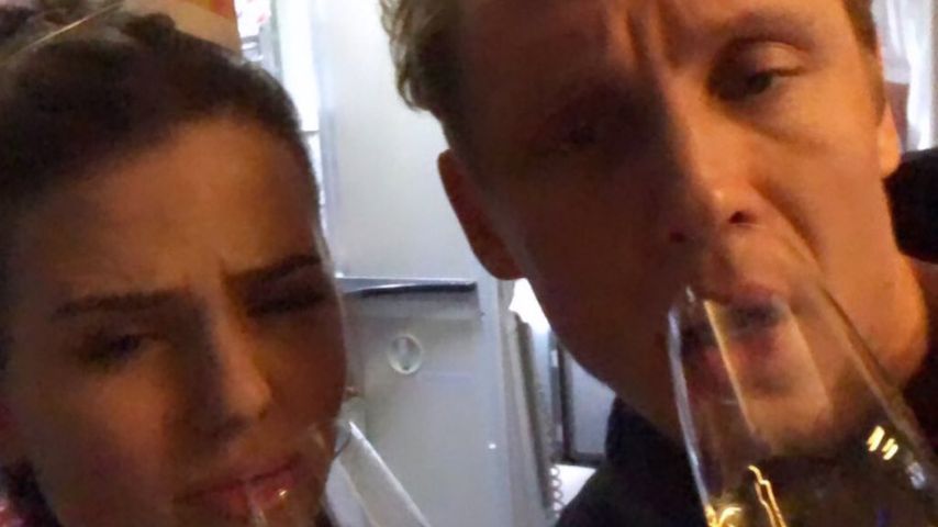 Ruby O. Fee und Matthias Schweighöfer auf dem Weg nach Los Angeles