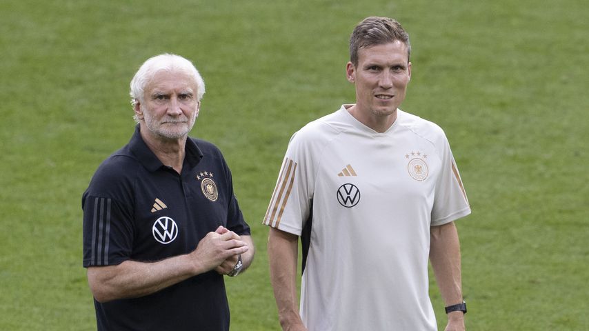Rudi Völler und Hannes Wolf, Interimstrainerstab im September 2023