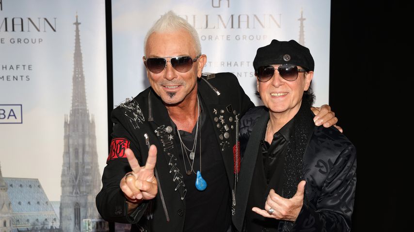 Rudolf Schenker und Klaus Meine im August 2021 in Bonn