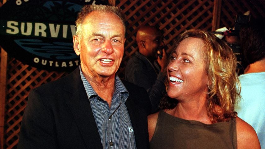Rudy Boesch mit Susan Hawk bei der "Survivor"-Reunion-Party