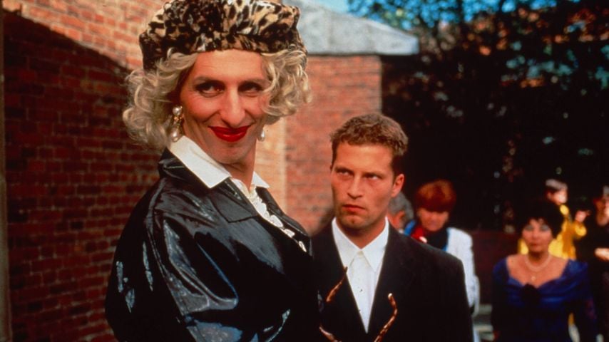 Rufus Beck und Til Schweiger in einer Szene aus "Maybe... Maybe Not (Der bewegte Mann)", 1994