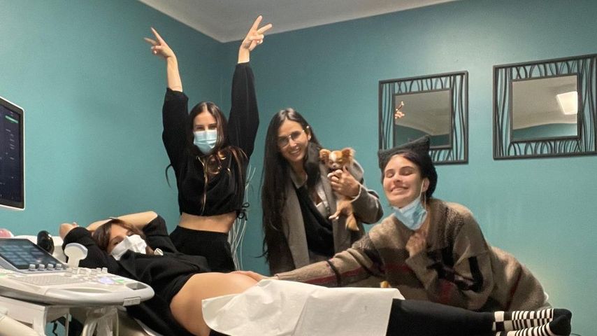 Rumer Willis, Scout Willis, Demi Moore und Tallulah Willis