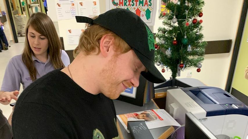Rupert Grint an Weihnachten 2019