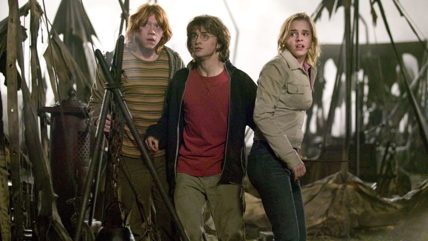 Rupert Grint, Daniel Radcliffe und Emma Watson in "Harry Potter und der Feuerkelch"