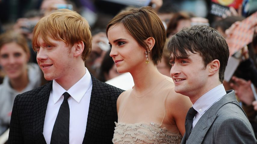 Rupert Grint, Emma Watson und Daniel Radcliffe 2011