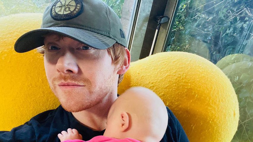 Rupert Grint mit seiner Tochter Wednesday