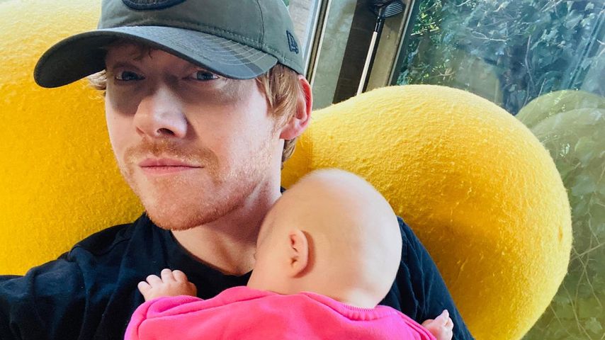 Rupert Grint mit seiner Tochter Wednesday