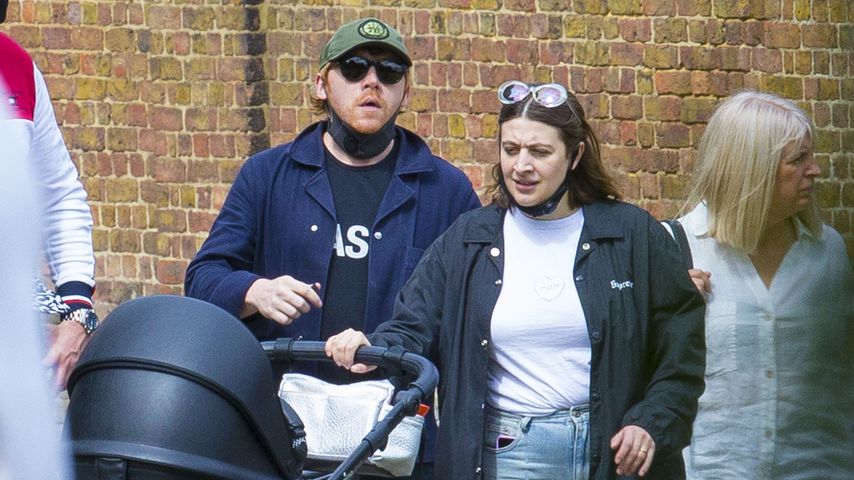 Rupert Grint und Georgia Groome, August 2020