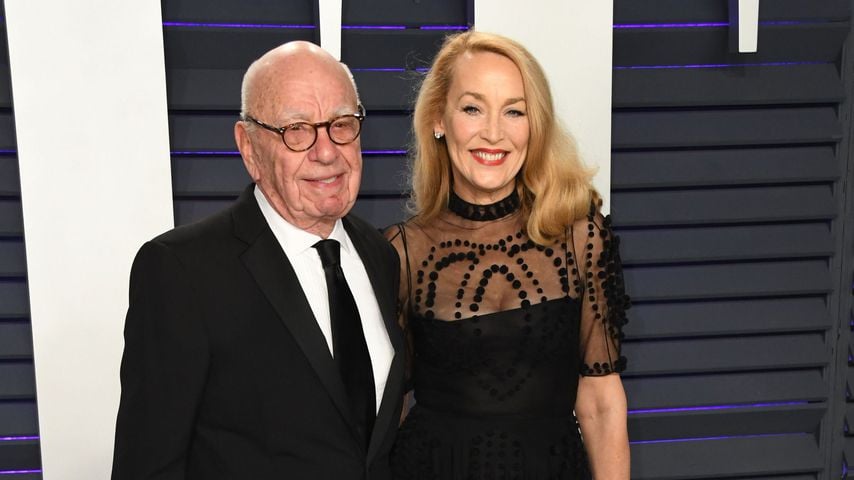 Rupert Murdoch und Jerry Hall 2019 in Los Angeles