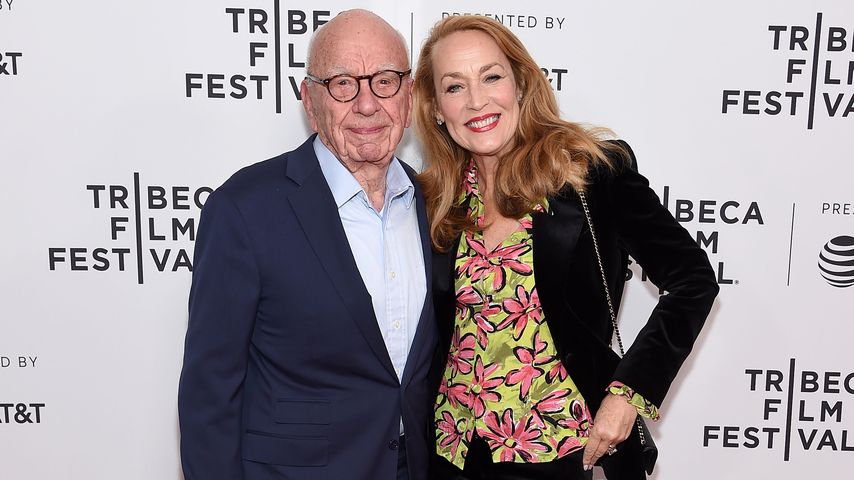 Rupert Murdoch und Jerry Hall im Jahr 2019