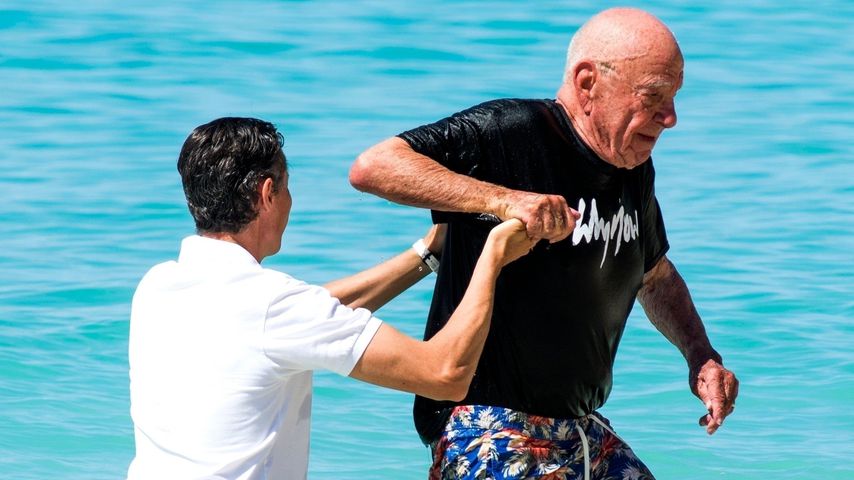 Rupert Murdoch im Januar 2020 auf Barbados