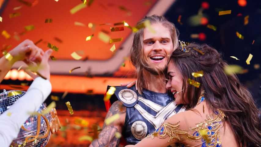 Rúrik Gíslason und Renata Lusin, 2021