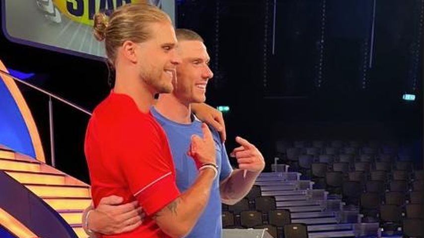 Rúrik Gíslason und Robin Gosens bei "Schlag den Star"
