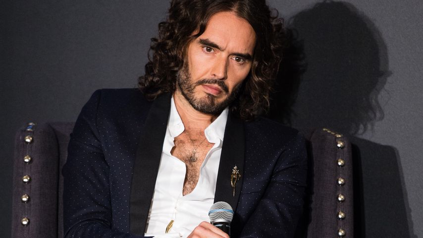 Russell Brand bei einer Panel-Diskussion in London im Oktober 2017