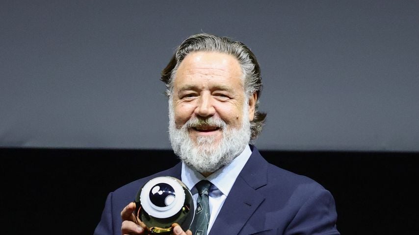 Russell Crowe erhält beim Zurich Film Festival den Golden Eye Award für sein Lebenswerk