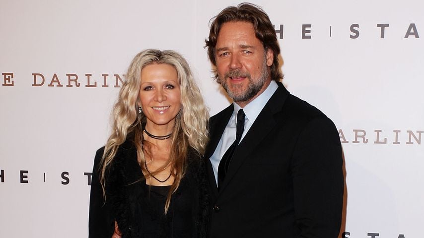Russell Crowe und Danielle Spencer, 2011