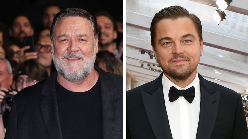 Russell Crowe scherzt über Leonardo DiCaprios Beziehungen