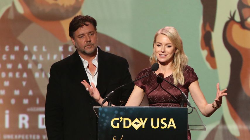 Russell Crowe und Naomi Watts, 2015 in Los Angeles