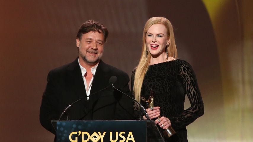 Russell Crowe gibt Nicole Kidman nach ihrer Trennung Halt