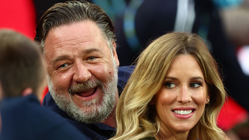 Russell Crowe mit seiner Freundin Britney Theriot, Januar 2022