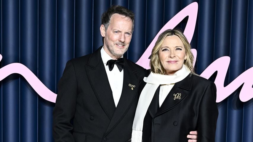 Russell Thomas und Kim Cattrall bei den Fashion Awards 2025 in der Royal Albert Hall