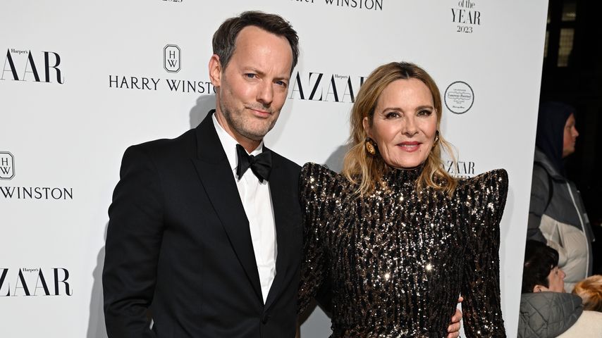 Russell Thomas und Kim Cattrall beim Harper's Bazaar Women Of The Year Award 2023