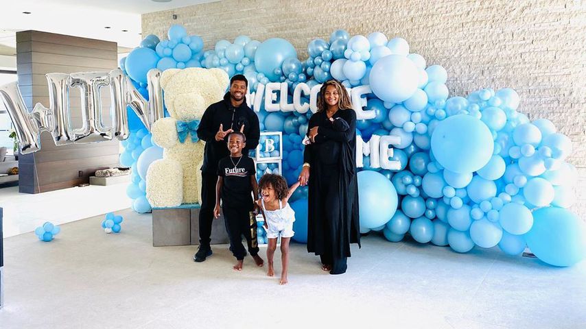 Fette Eis-Party: Ciara und ihr Baby dürfen nach Hause