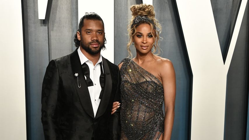 Russell Wilson und Ciara bei der Oscar-Afterparty in Beverly Hills im Februar 2020