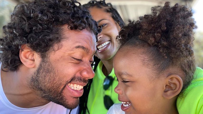 Russell Wilson, Ciara und Sienna, Januar 2020