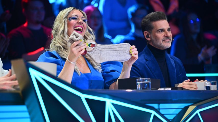 Ruth Moschner und Rick Kavanian bei "The Masked Singer"