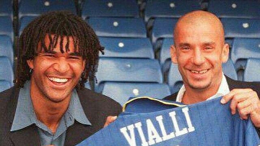 Ruud Gullit und Gianluca Vialli, 1996