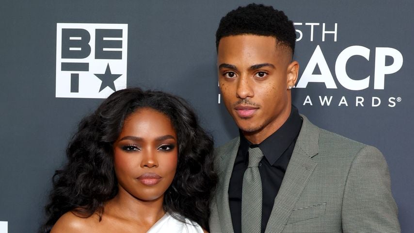 Ryan Destiny und Keith Powers, März 2024