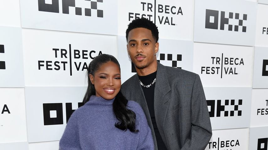 Ryan Destiny und Keith Powers bei der Weltpremiere von "The Perfect Find" beim Tribeca Film Festival in New York