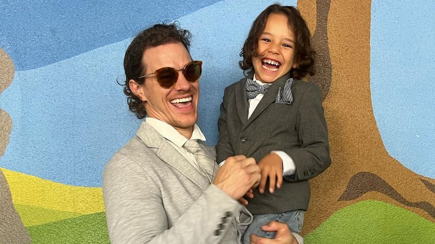 Ryan Dorsey mit seinem Sohn Josey